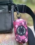 Pink Camo Poop Bag Dispenser
