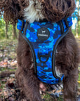 Control Dog Harness - Blue Camo *NEW CHEST SIZING*