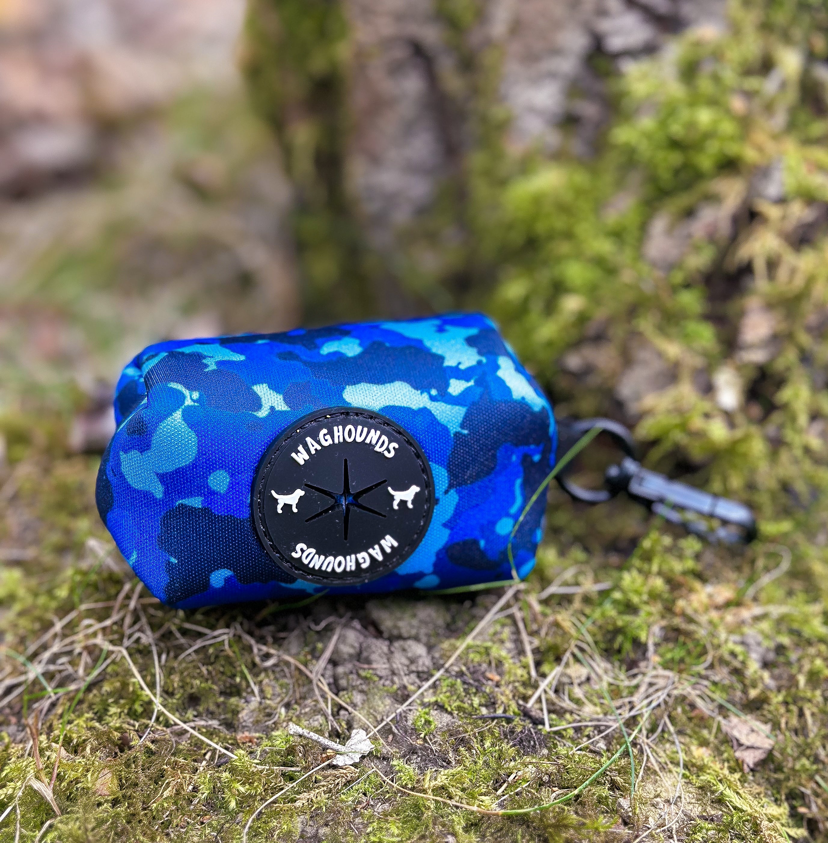 Poop Bag Dispenser - Blue Camo