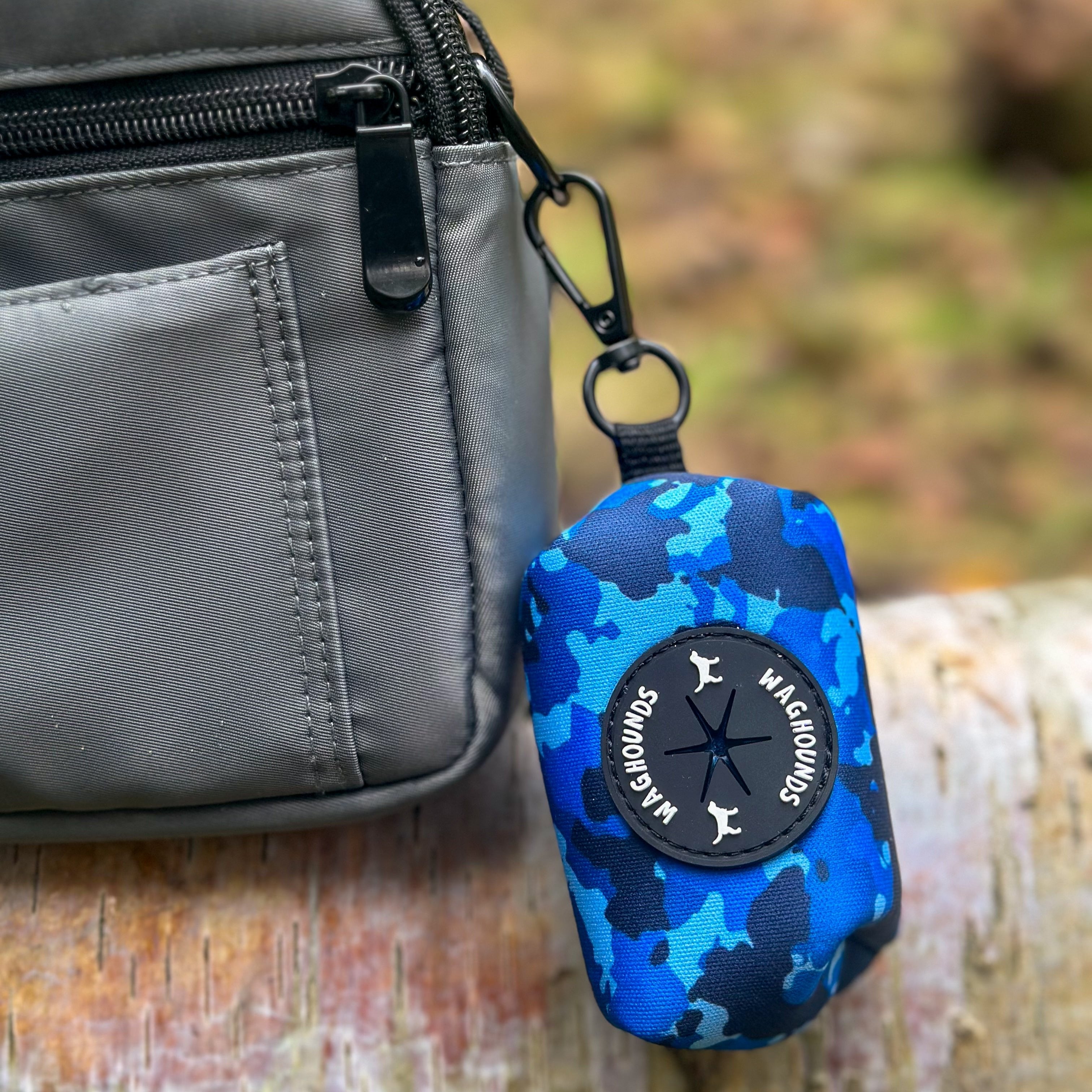 Poop Bag Dispenser - Blue Camo