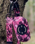 Pink Camo Poop Bag Dispenser