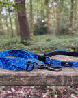 Multi-way Adjustable Dog Lead - Blue Camo