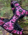 Control Dog Harness - Pink Camo *NEW CHEST SIZING*