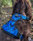Control Dog Harness - Blue Camo *NEW CHEST SIZING*