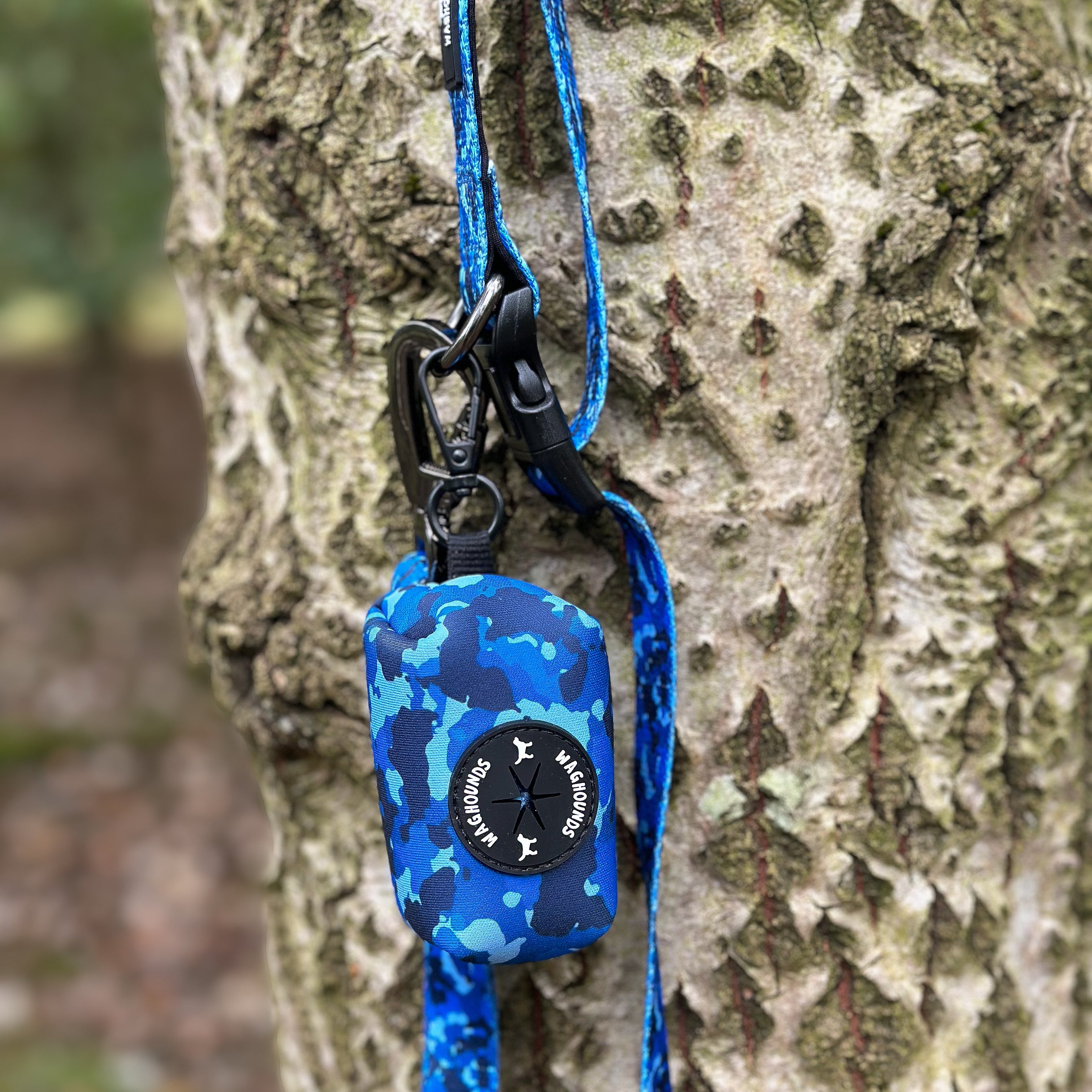 Poop Bag Dispenser - Blue Camo
