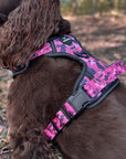 Control Dog Harness - Pink Camo *NEW CHEST SIZING*