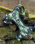 Control Dog Harness - Green Camo